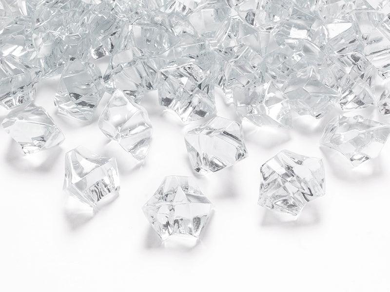 Kristalleis, farblos, 25 x 21mm (1 VPE / 50 Stk.) - FeierGlanz