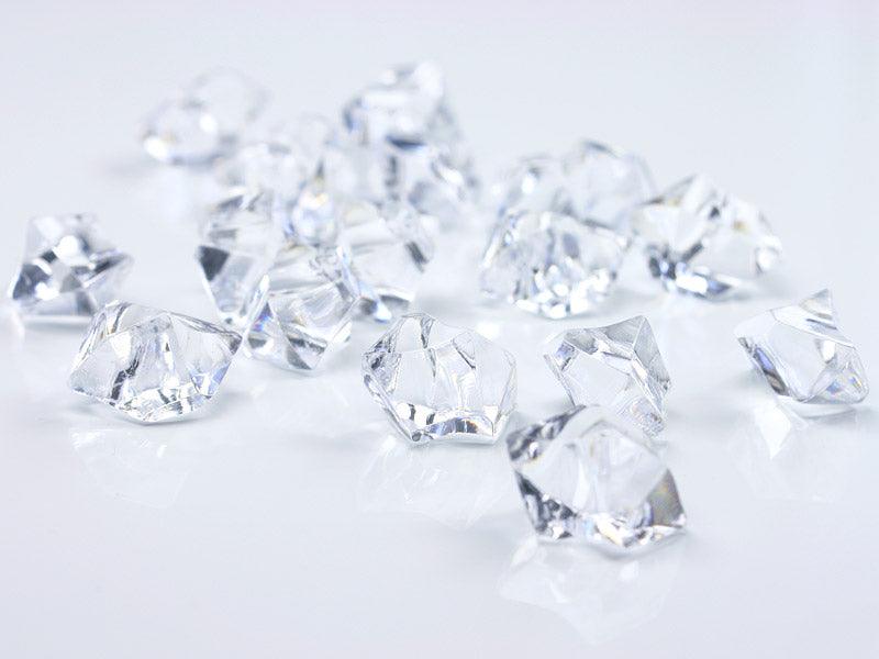 Kristalleis, farblos, 25 x 21mm (1 VPE / 50 Stk.) - FeierGlanz