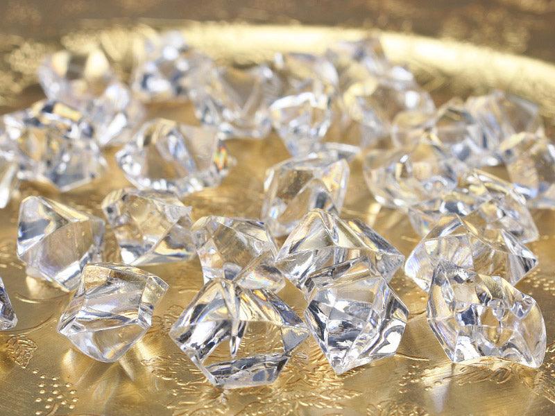 Kristalleis, farblos, 25 x 21mm (1 VPE / 50 Stk.) - FeierGlanz