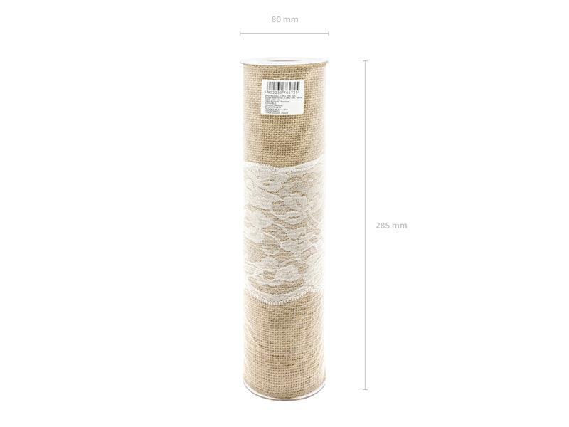 Läufer aus Jute, 0,28x2,75m - FeierGlanz