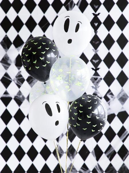 UV-Ballons 27cm, BOO! Mix (1 VPE / 3 Stk.) - FeierGlanz