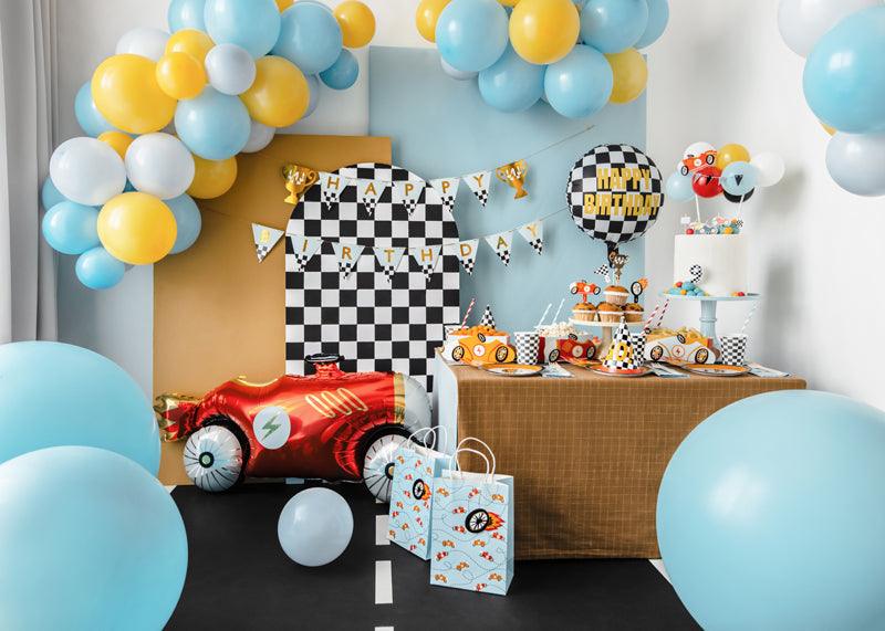 Partyhüte GO!, 16 cm, Mix (1 VPE / 6 Stk.) - FeierGlanz