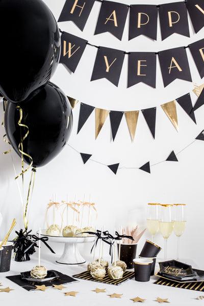 Ballongewicht, in Folie, schwarz (1 VPE / 4 Stk.) - FeierGlanz
