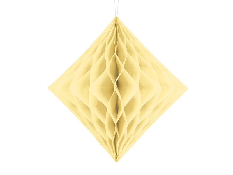 Seidenpapier-Diamant, creme, 20cm - FeierGlanz
