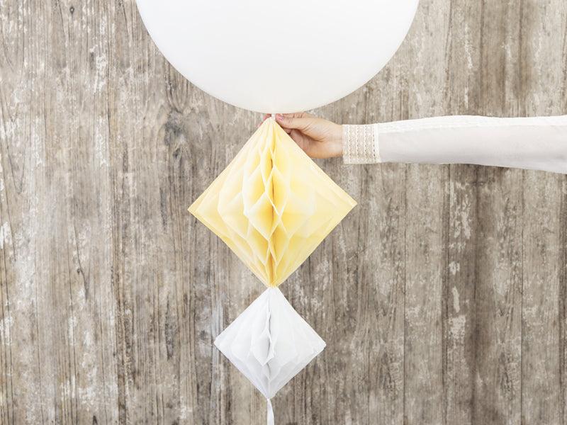 Seidenpapier-Diamant, creme, 30cm - FeierGlanz
