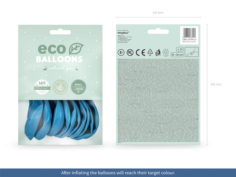 Ballons Eco 30cm, Pastell (1 VPE / 10 Stk.) - FeierGlanz