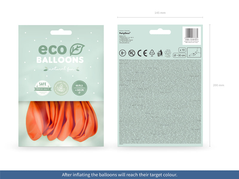 Ballons Eco 30cm, Pastell (1 VPE / 10 Stk.) - FeierGlanz