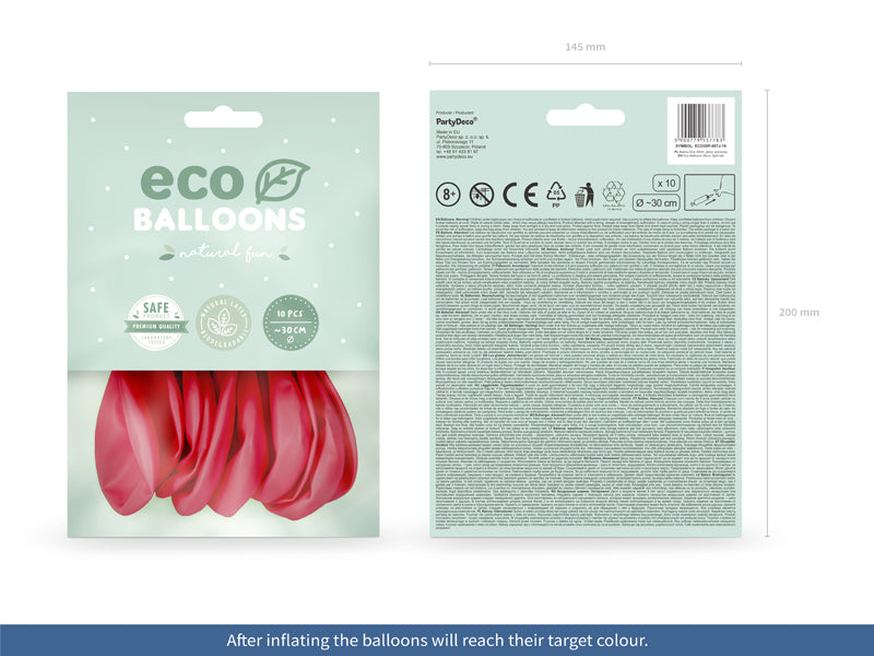 Ballons Eco 30cm, Pastell (1 VPE / 10 Stk.) - FeierGlanz