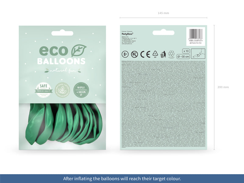 Ballons Eco 30cm, Pastell (1 VPE / 10 Stk.) - FeierGlanz