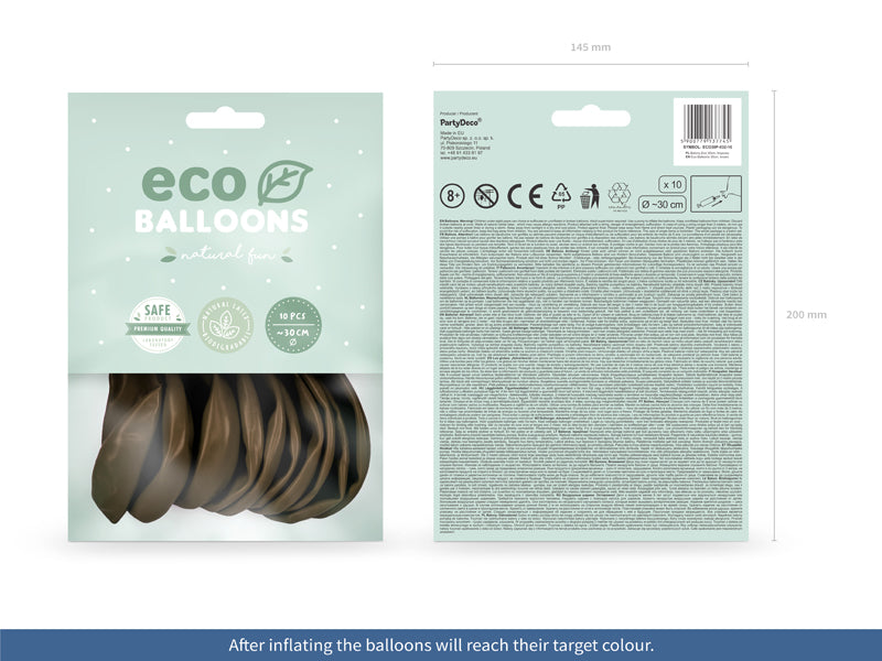 Ballons Eco 30cm, Pastell (1 VPE / 10 Stk.) - FeierGlanz