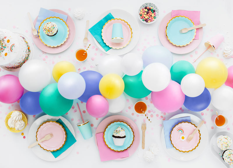 Ballons Eco 30cm, Pastell (1 VPE / 10 Stk.) - FeierGlanz