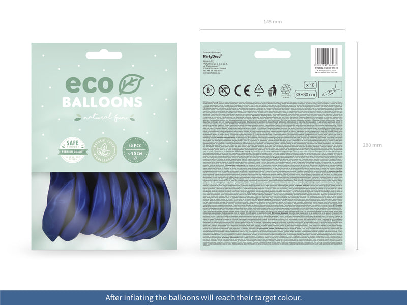 Ballons Eco 30cm, Pastell (1 VPE / 10 Stk.) - FeierGlanz