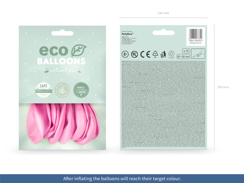 Ballons Eco 30cm, Pastell (1 VPE / 10 Stk.) - FeierGlanz