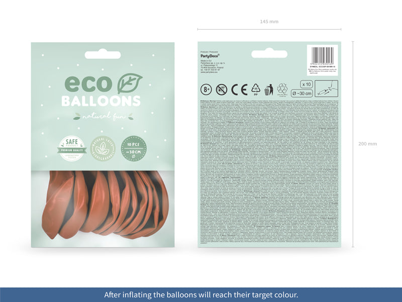 Ballons Eco 30cm, Pastell (1 VPE / 10 Stk.) - FeierGlanz