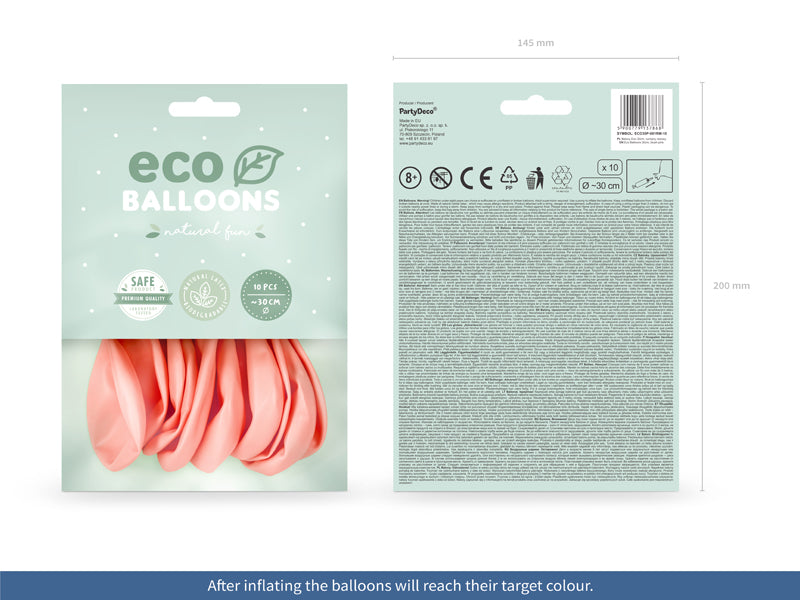 Ballons Eco 30cm, Pastell (1 VPE / 10 Stk.) - FeierGlanz