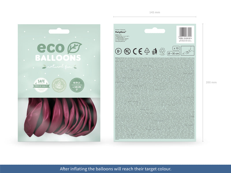 Ballons Eco 30cm, Pastell (1 VPE / 10 Stk.) - FeierGlanz