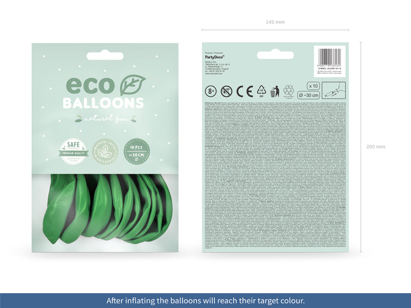Ballons Eco 30cm, Pastell (1 VPE / 10 Stk.) - FeierGlanz