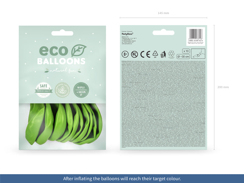 Ballons Eco 30cm, Pastell (1 VPE / 10 Stk.) - FeierGlanz