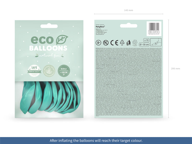 Ballons Eco 30cm, Pastell (1 VPE / 10 Stk.) - FeierGlanz