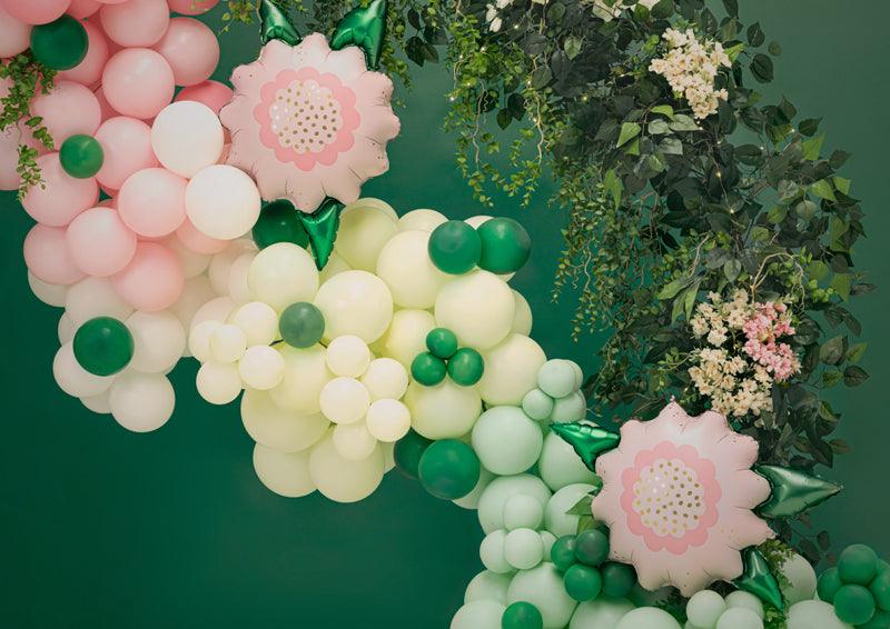 Folienballon Blume, 70x62 cm, mix - FeierGlanz