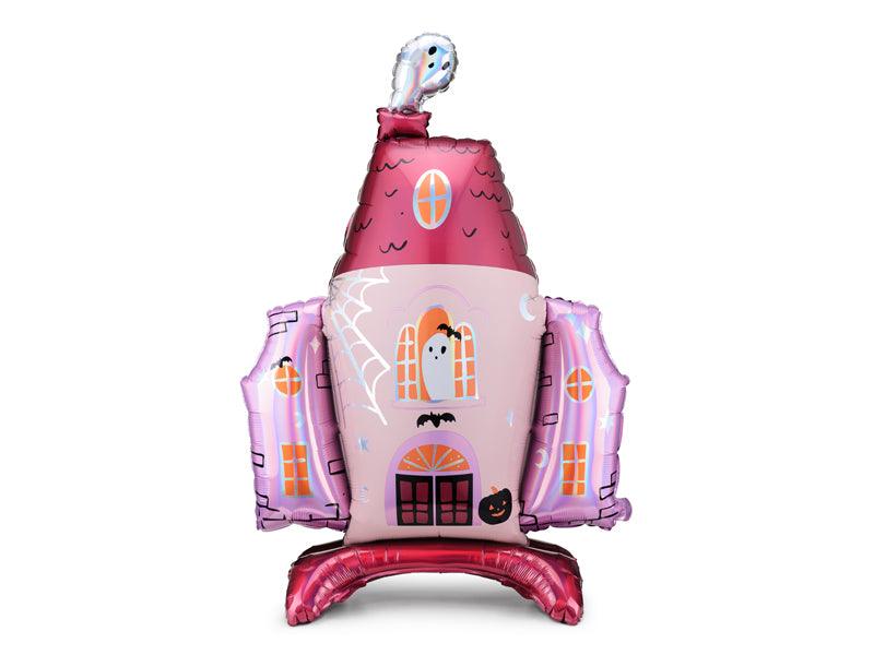 Folienluftballon Spukhaus, 89,5x116,5 cm, Mix - FeierGlanz