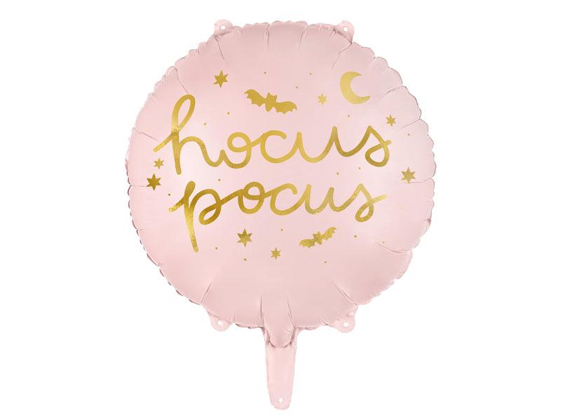 Folienluftballon Hocus Pocus, 45 cm, rosa - FeierGlanz