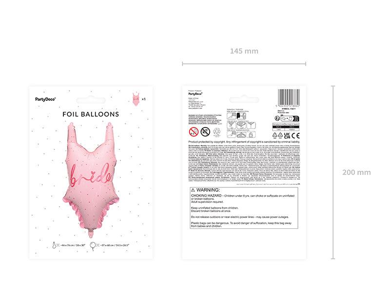 Folienballon Badeanzug, 46x76 cm, mix - FeierGlanz