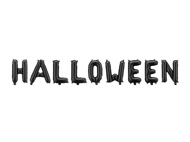 Folien-Luftballon Halloween, 280x46 cm, black - FeierGlanz