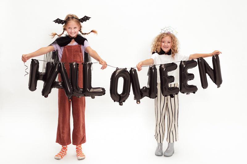 Folien-Luftballon Halloween, 280x46 cm, black - FeierGlanz