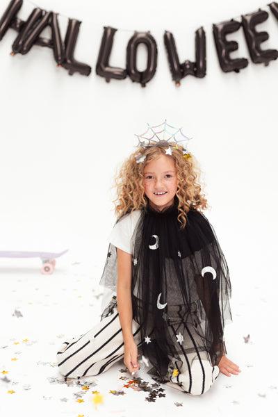 Folien-Luftballon Halloween, 280x46 cm, black - FeierGlanz