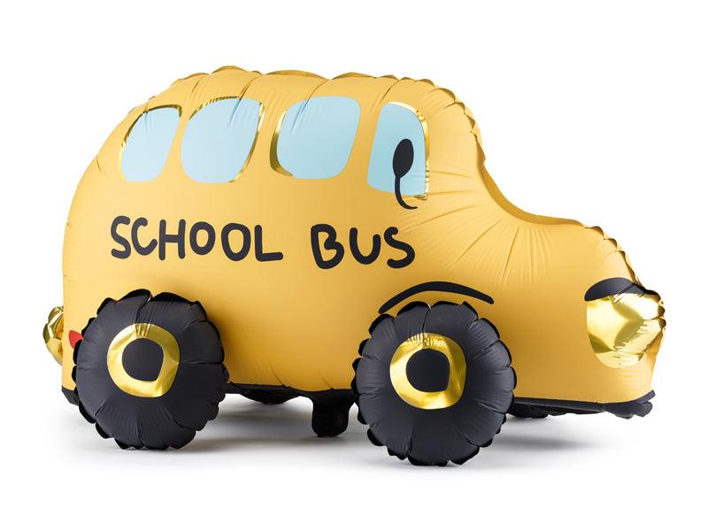Folienballon stehender Bus, Mix, 66x36 cm - FeierGlanz