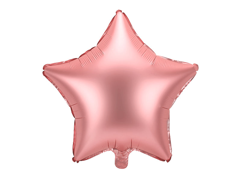 Satinierter Folienballon Stern, 48 cm - FeierGlanz