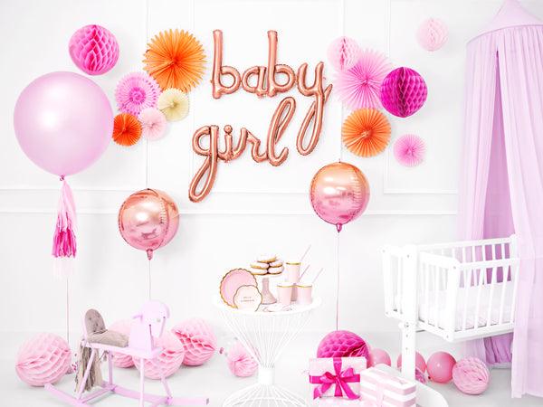 Folienballon Baby, roségold, 73,5x75,5cm - FeierGlanz