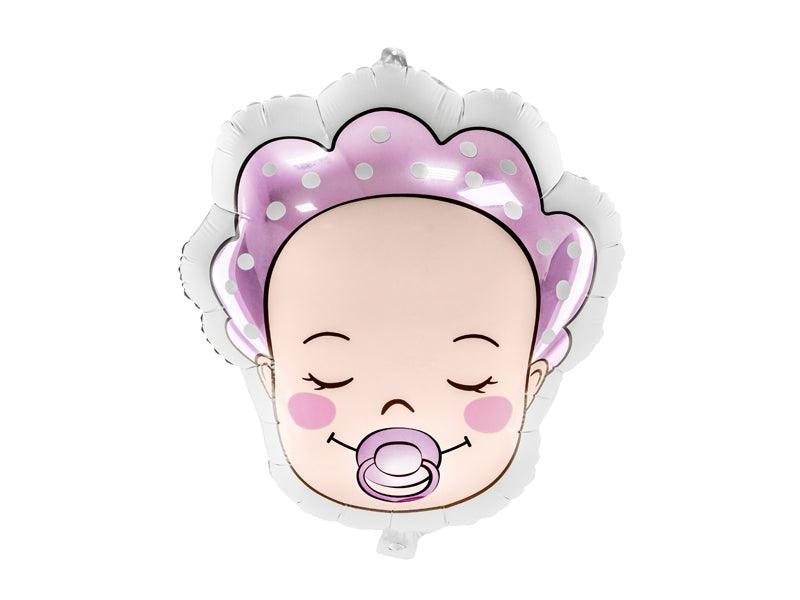 Folienballon Baby Girl, 40x45cm, Mix - FeierGlanz