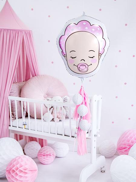 Folienballon Baby Girl, 40x45cm, Mix - FeierGlanz