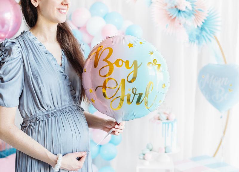 Folienballon Boy or Girl, 35cm, Mix - FeierGlanz