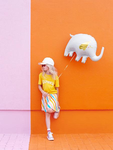 Folienballon Elefant, 83x58 cm, Mix - FeierGlanz