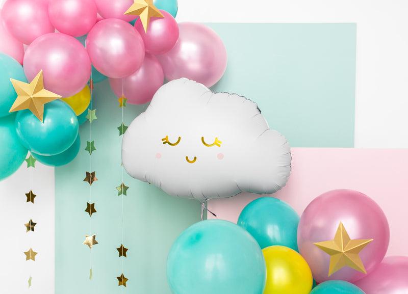 Folienballon Wolke, 51x35,5cm, Mix - FeierGlanz