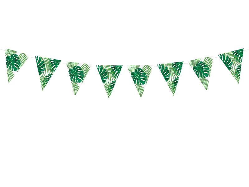 Girlande Aloha - Blätter, 1,3 m - FeierGlanz
