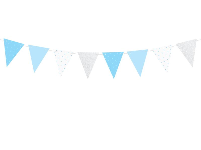 Flaggen-Girlande - 1st Birthday, 1,3m - FeierGlanz