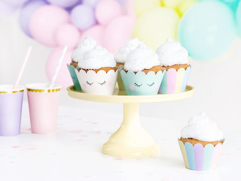 Muffinförmchen Einhorn, 5x7,5x5cm (1 VPE / 6 Stk.) - FeierGlanz