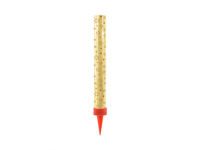 Tortenfontänen, gold, 12cm (1 VPE / 4 Stk.) - FeierGlanz