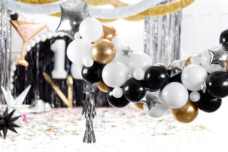 Luftballongirlande - Sterne, Mix, Abmessungen, 167x135 cm - FeierGlanz
