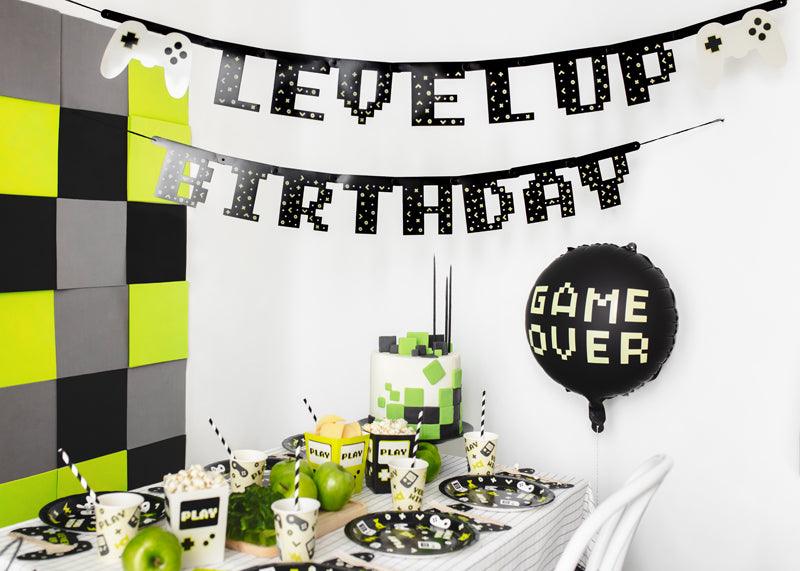 Banner Level Up, 2,5 m, Mix - FeierGlanz