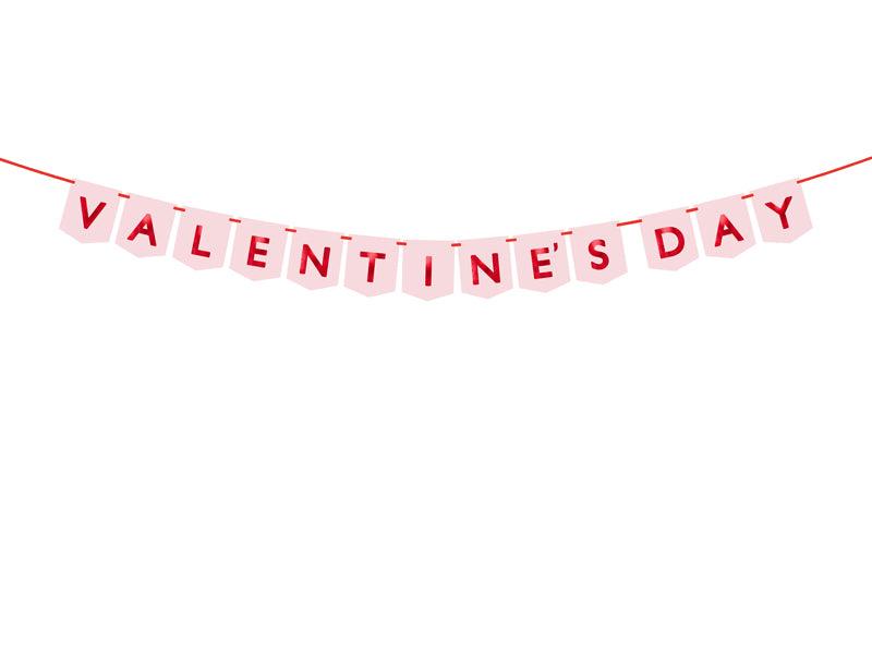 Banner Valentines Day, 150x13 cm, mix - FeierGlanz