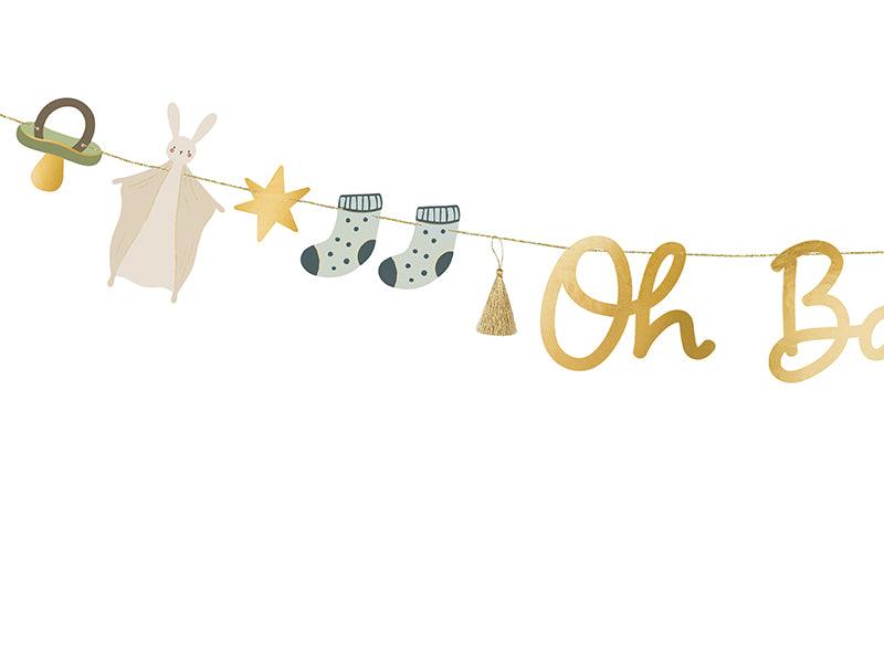 Banner Oh baby, Mix, 2.5 m - FeierGlanz