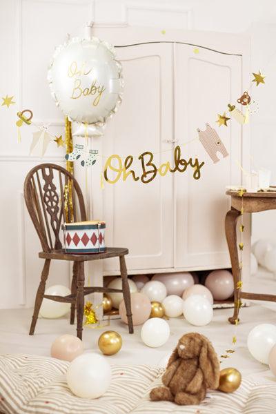 Banner Oh baby, Mix, 2.5 m - FeierGlanz