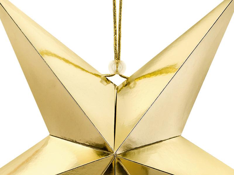 Papierstern, 45cm, gold - FeierGlanz