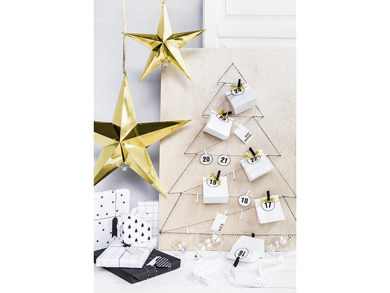 Papierstern, 45cm, gold - FeierGlanz