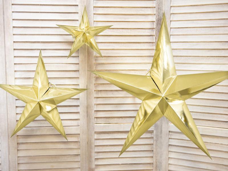 Papierstern, 45cm, gold - FeierGlanz